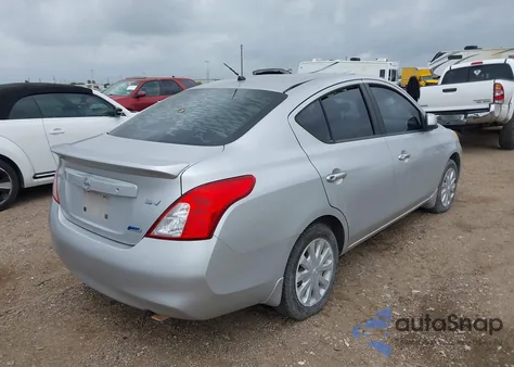 2012 Nissan Versa 1.6 Sv z USA, uszkodzony, nr VIN 3N1CN7AP9CL853199